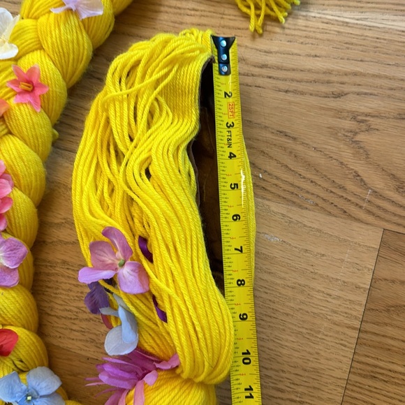 Ropunzel wig from Etsy - Picture 3 of 3